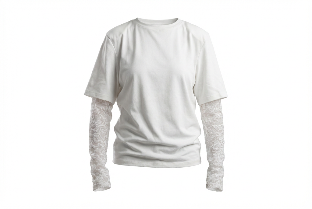 MIVAMA “Embroidered Flow Shirt”